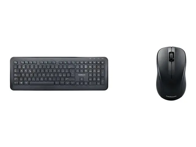 Set Tastiera e Mouse Wireless