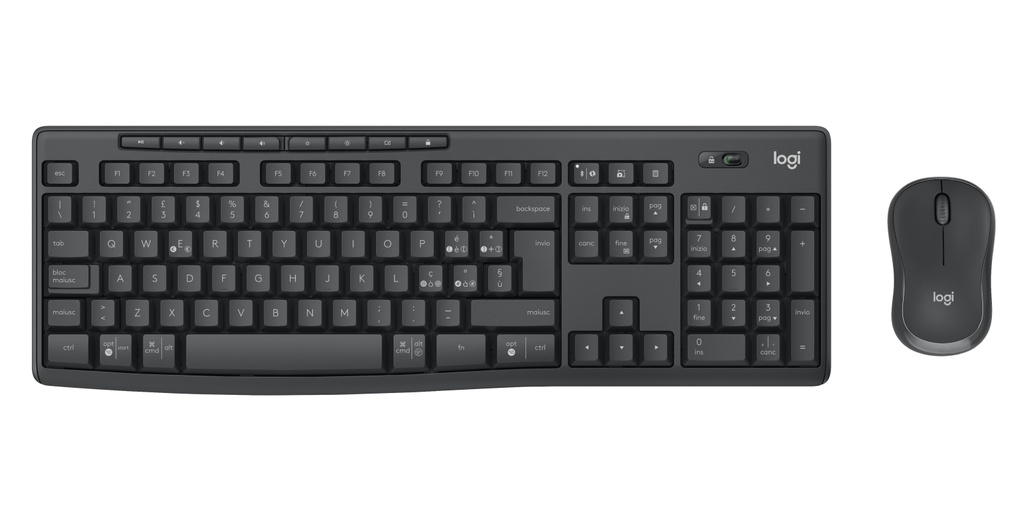 Set Tastiera e Mouse Wireless