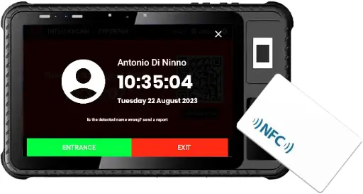Tablet Rugged 10” Soluzione per controllo accessi
